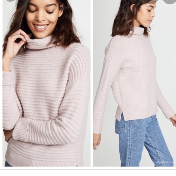 Madewell Sweaters - Madewell mauve Belmont wide slouchy sweater sz M